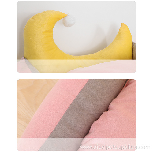 Rectangle Cat Beds Adorable Moon Pet Bed
